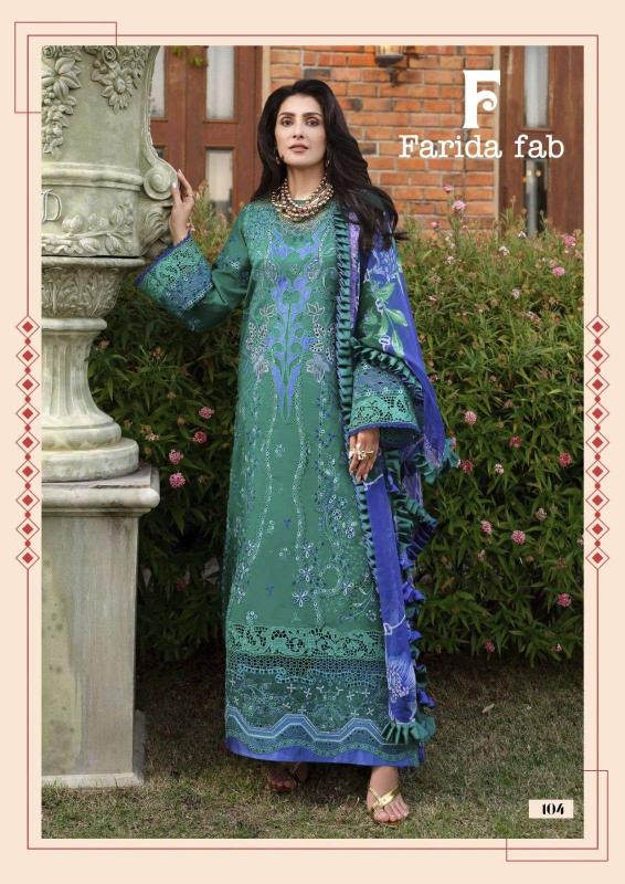 Farida fab mushq cotton salwar suit wholesale